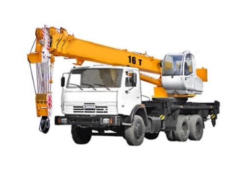 Автокран на базі КАМАЗ 55111